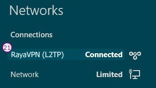 How to set up L2TP VPN on Windows 8: Step 12