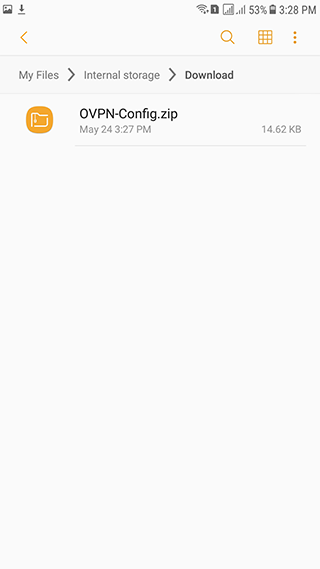How to set up OpenVPN on Android: Step 1